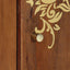 Sideboard med hylde Brun 40 x 33 x 75 cm Massivt mangotræ
