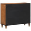 Sideboard med hylde Brun 90 x 33 x 75 cm Massivt mangotræ