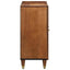 Sideboard med hylde Brun 90 x 33 x 75 cm Massivt mangotræ