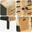 Sofabord Naturfarvet 80 x 50 x 40 cm Massivt mangotræ