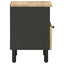 Sengebord 2 pcs Brun 40 x 33 x 46 cm Massivt mangotræ