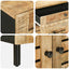 Sengebord Naturfarvet 50 x 33 x 60 cm Massivt mangotræ