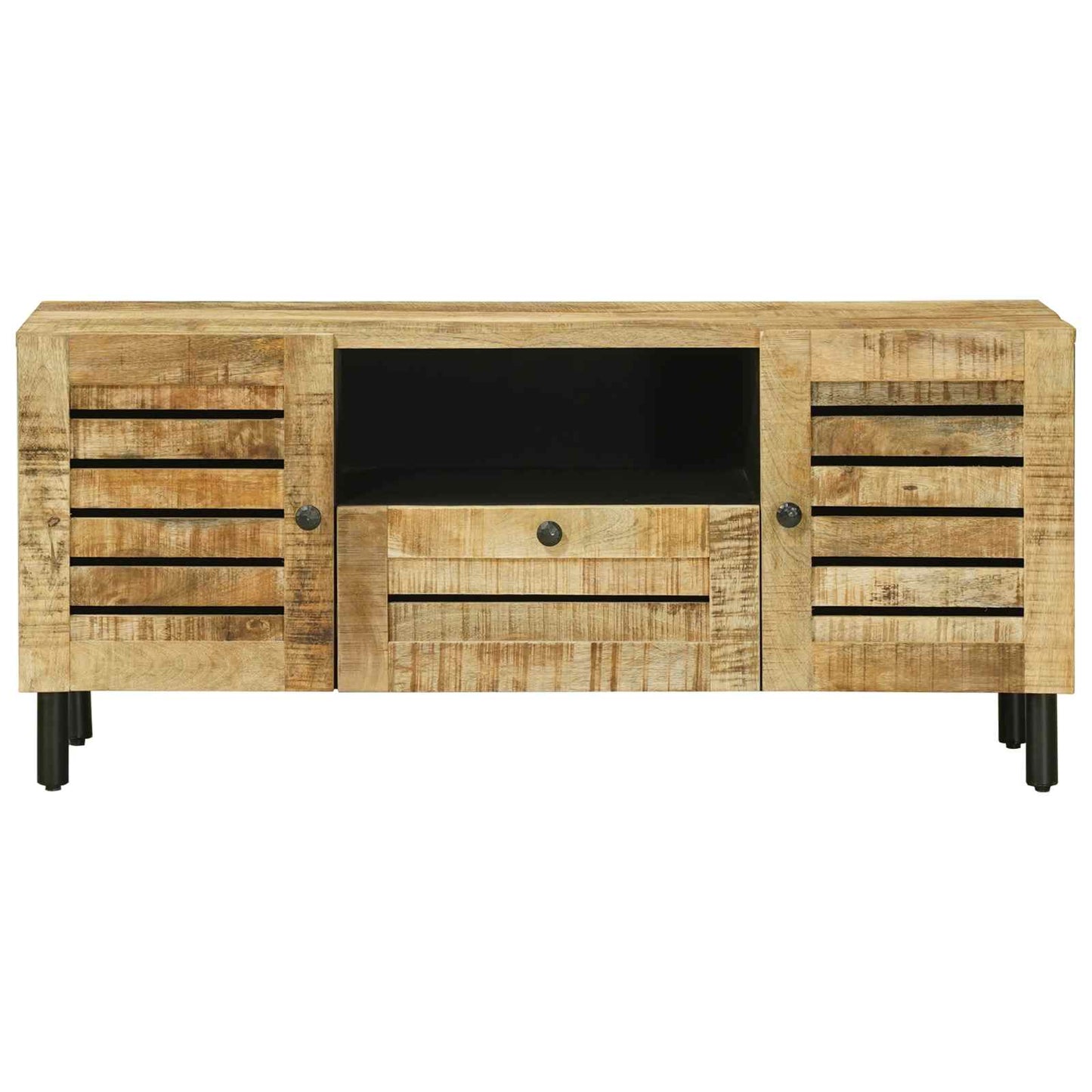 Opbevaringsskabe Naturfarvet 105 x 33 x 46 cm Massivt mangotræ