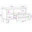 Opbevaringsskabe Brun 80 x 33,5 x 46 cm Massivt mangotræ