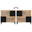 Opbevaringsskabe Brun 80 x 33,5 x 75 cm Massivt mangotræ