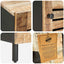 Opbevaringsskabe Naturfarvet 40 x 33 x 110 cm Massivt mangotræ