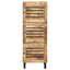 Opbevaringsskabe Naturfarvet 40 x 33 x 110 cm Massivt mangotræ