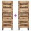 Opbevaringsskabe Naturfarvet 40 x 33 x 110 cm Massivt mangotræ