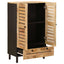 Opbevaringsskabe Naturfarvet 60 x 33 x 100 cm Massivt mangotræ