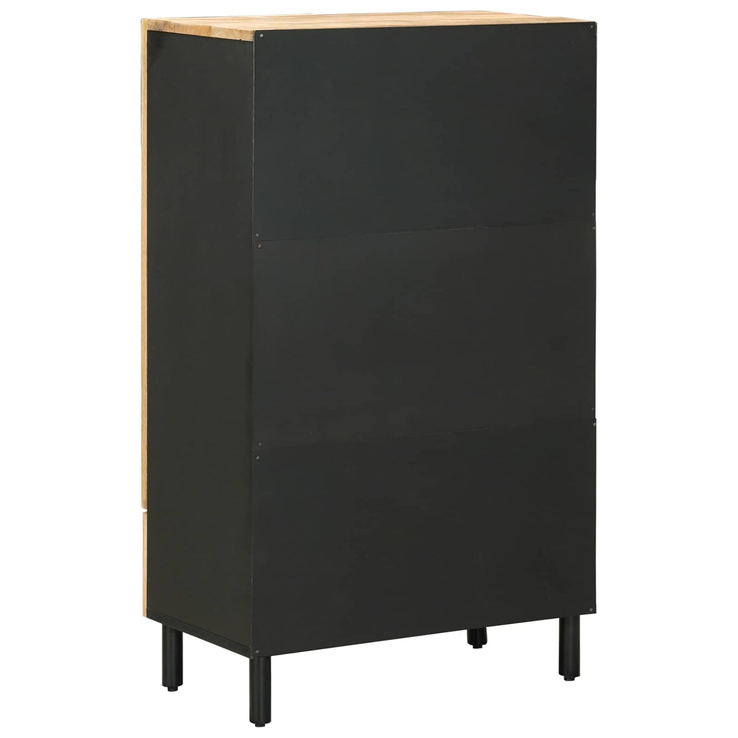 Opbevaringsskabe Naturfarvet 60 x 33 x 100 cm Massivt mangotræ