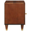 Natskab 2 pcs Brun 40 x 33,5 x 46 cm Massivt akacietræ