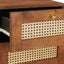 Natskab 2 pcs Brun 40 x 33,5 x 46 cm Massivt akacietræ