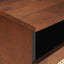 TV-skab med skuffe Brun 80 x 33,5 x 46 cm Massivt mangotræ