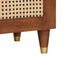 TV-skab med skuffe Brun 100 x 33,5 x 46 cm Massivt mangotræ