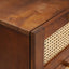 Sideboard med skuffe Brun 40 x 33,5 x 75 cm Massivt mangotræ
