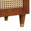 Sideboard med skuffe Brun 40 x 33,5 x 75 cm Massivt mangotræ