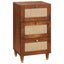 Sideboard med skuffe Brun 40 x 33,5 x 75 cm Massivt mangotræ