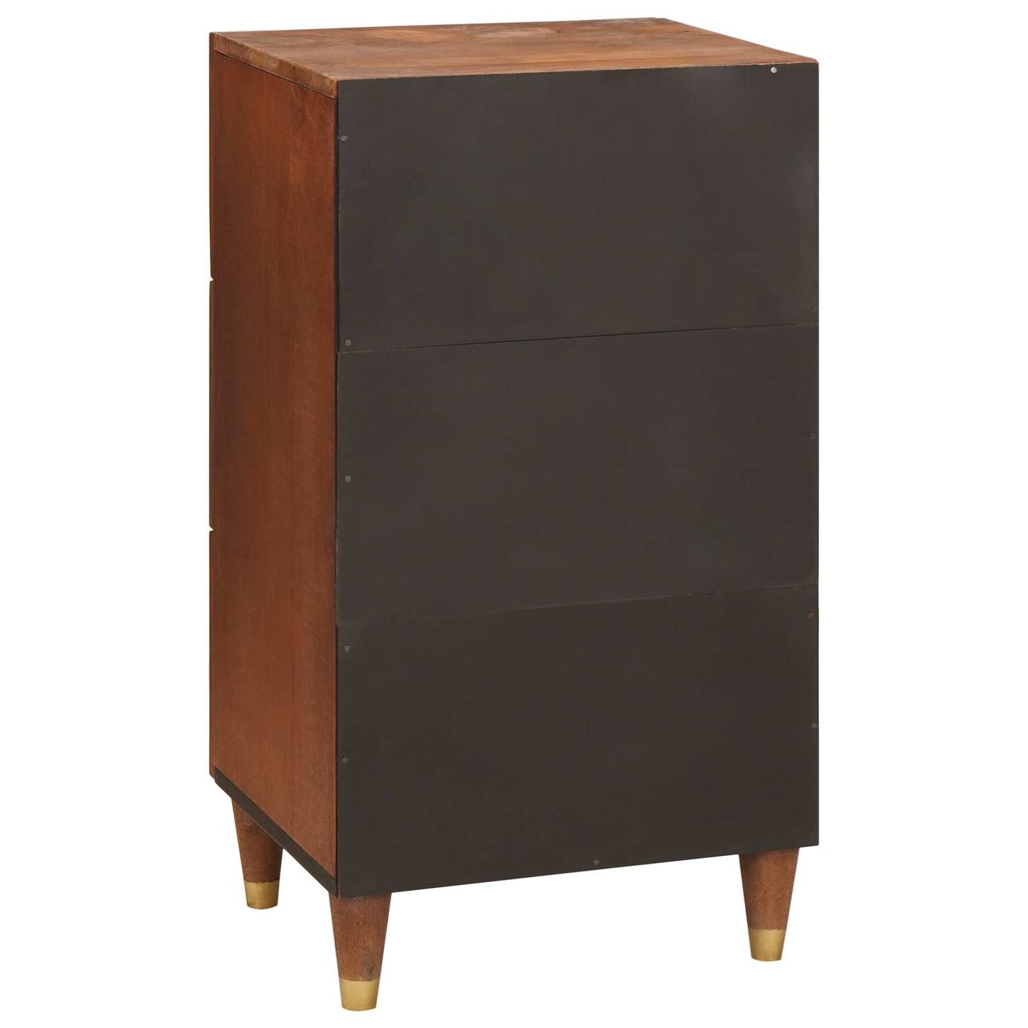 Sideboard med skuffe Brun 40 x 33,5 x 75 cm Massivt mangotræ