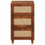 Sideboard med skuffe Brun 40 x 33,5 x 75 cm Massivt mangotræ