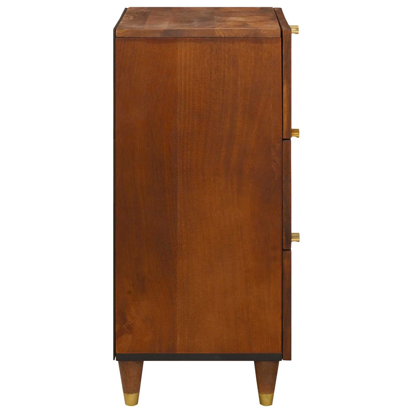 Sideboard med skuffe Brun 40 x 33,5 x 75 cm Massivt mangotræ