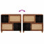 Sideboard Brun 80 x 33,5 x 75 cm Massivt mangotræ