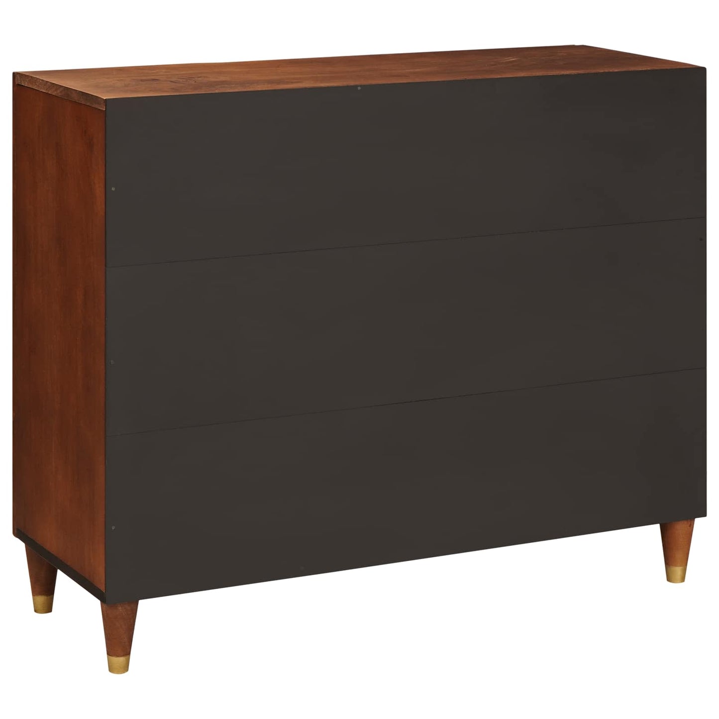 Sideboard Brun 90 x 33,5 x 75 cm Massivt mangotræ