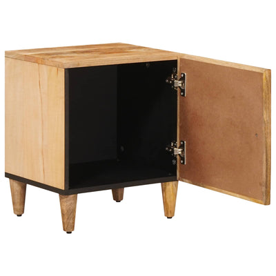 Sengebord Brun 40 x 33,5 x 46 cm Massivt mangotræ