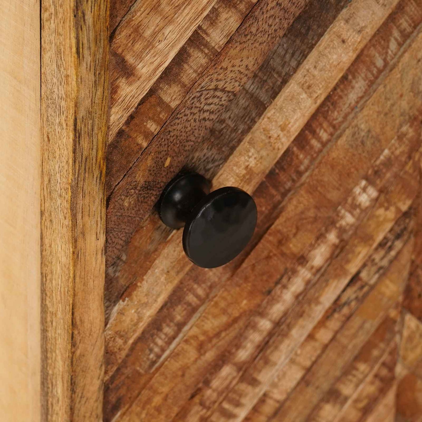 Sengebord 2 stk. Brun 40 x 33,5 x 46 cm Massivt mangotræ
