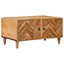 Sofabord Brun 80 x 50 x 40 cm Massivt mangotræ