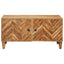 Sofabord Brun 80 x 50 x 40 cm Massivt mangotræ