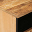 Sengebord 2 pcs Brun 50 x 33 x 60 cm Massivt mangotræ