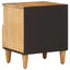 Sengebord 2 pcs Brun 50 x 33 x 60 cm Massivt mangotræ