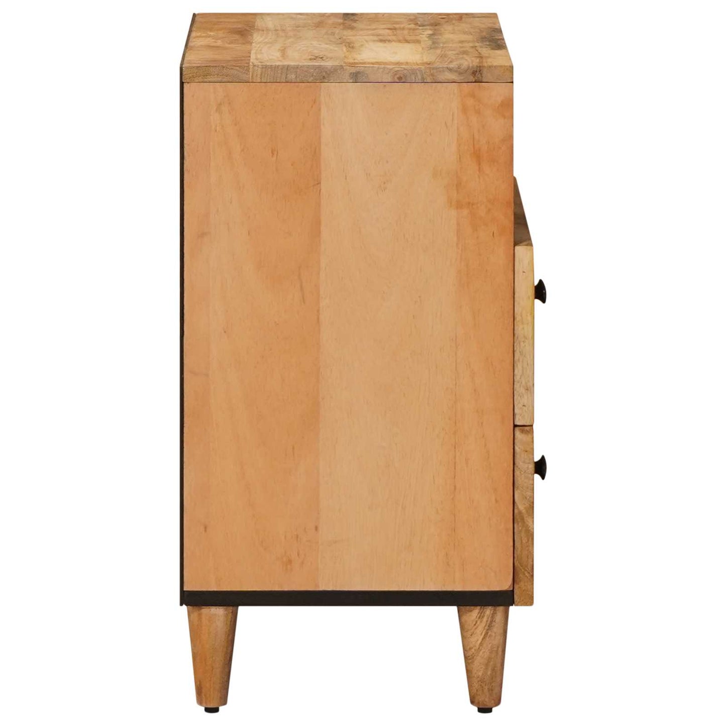 Sengebord med skuffe Brun 50 x 33 x 60 cm Massivt mangotræ