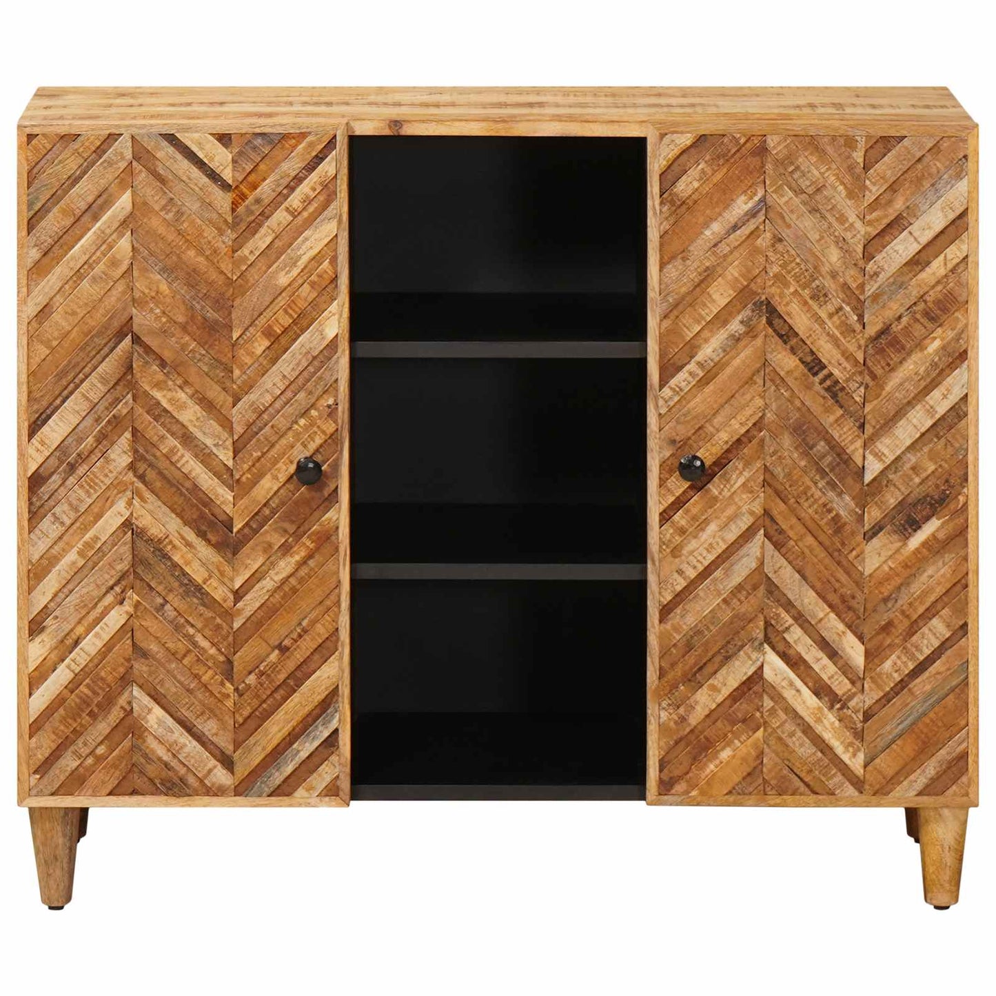 Opbevaringsskabe Brun 90 x 33,5 x 75 cm Massivt mangotræ