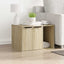 toiletskjuler kattebakke 60x40x40 cm konstrueret træ sonoma-eg