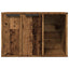 toiletskjuler kattebakke 60x40x40 cm konstrueret træ gammelt eg