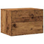 toiletskjuler kattebakke 60x40x40 cm konstrueret træ gammelt eg