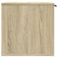 toiletskjuler kattebakke 80x50x45 cm konstrueret træ sonoma-eg