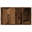 toiletskjuler kattebakke 80x50x45 cm konstrueret træ gammelt eg