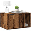 toiletskjuler kattebakke 80x50x45 cm konstrueret træ gammelt eg