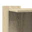 toiletskjuler kattebakke 42x42x51 cm konstrueret træ sonoma-eg