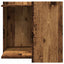 toiletskjuler kattebakke 53x53x51 cm konstrueret træ antikt træ
