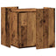 toiletskjuler kattebakke 53x53x51 cm konstrueret træ antikt træ