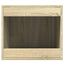 toiletskjuler kattebakke 47x59x42 cm konstrueret træ sonoma-eg