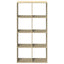 bogreol/rumdeler 69,5x29x137,5 cm konstrueret træ sonoma-eg