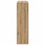 bogreol/rumdeler 102x29x103,5 cm konstrueret træ kunsteg