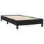 sengeramme uden madras 100x210 cm fløjl sort