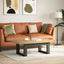 sofabord NOAIN U-formede ben 120x60x40 cm massivt træ fyrretræ