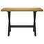 skrivebord NOAIN X-formede ben 120x50x75cm massivt træ fyrretræ