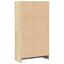 bogreol 60x24x109 cm konstrueret træ sonoma-eg